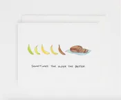 Banana Bread Birthday Card