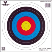 30-06 Outdoors Paper Archery Target 10-Ring 17"x17" 100-Count