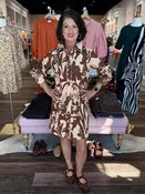 Alden Adair Harriet Dress Sienna Shadow