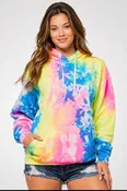Adult Tie Dye Hoodie (Style 4071TD#4)