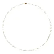14K Gold Filled Round Cable Chain Necklace