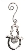 Snowman Mini Ornament with Austrian Crystal