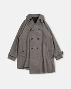 asymmetric trench half coat