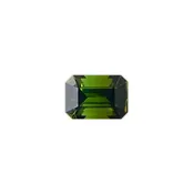 #12438 Emerald Cut Green Tourmaline 2.94ct — Vora Gems