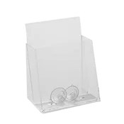 Acrylic Literature Holder with Suction Cups