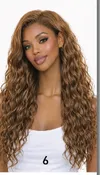 100% Virgin Human Hair Belina Deep Wave 13 X 5 HD Lace Frontal Wig 26"