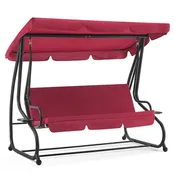 3 Seat Outdoor Patio Swing Chair, 4090