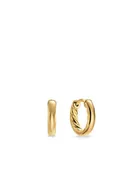 2mm Mercer Huggie Earrings 18K, 3/4 IN