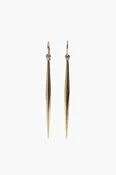 14k Diamond Drop Spike Earrings — Jackson Grey Jewelers
