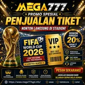 MEGA777 ⚽️ Tiket Piala Dunia 2026 Resmi | Saksikan Pertandingan Langsung di Stadion