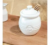 5" CERAMIC HONEY POT PDZE09