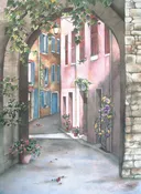 Chrissy's Place 8" x 12" — Pomm Fine Art