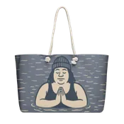"Be Chill" Oversized Weekender/Swim Bag — Homer Sapiens: A New Genius of Species
