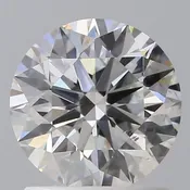 1.07 Carat G-SI1 Round Cut Diamond
