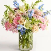 Delphinium Meadow arrangement