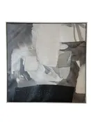 Grey Abstract Wall Decor — Panache Consignment by Natalie Rae