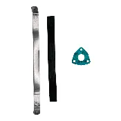 15 inch ATV Exhaust Muffler Clamp and Gasket (MUH-2)