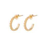 10K Gold Super Micro Rose Earrings