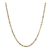 10K Yellow Gold Chain Necklace