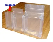 3.15" x 2" x 5.9" x 2" (5-8oz) Clear Stand-Up / Box Pouches