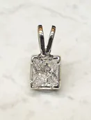 Princess-Cut Diamond Pendant — Wooldridge Jewelers