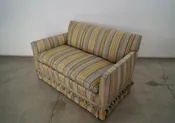 1940's Hollywood Regency Settee Loveseat Sofa