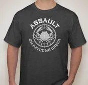 T-SHIRT: Big Logo - Heather Gray