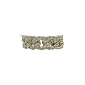 Diamond Cuban Link Ring .32ct