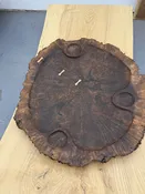 Walnut Burl Carved serving board — Indy Urban Hardwood Company