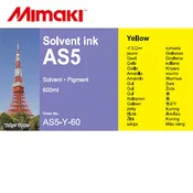 AS5 Ink Yellow 2L Pack