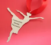 Ballerina Christmas Ornament — The Silver Diva
