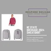 NC State Dressage 2024 Sweatshirt