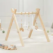 Comfy Cubs - Foldable Baby Play Gym with 5 Hanging Toys by Comfy Cubs