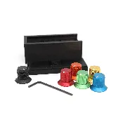Keeley Aluminum 3 Knob Kit – COLORS