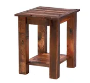 Barnwood Open End Table