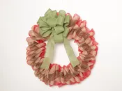 Christmas - Poly Burlap Mesh Wreath