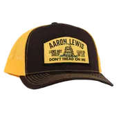 Aaron Lewis Don't Tread Ball Cap (Black/Gold)
