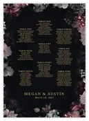 Seating Chart - Floral 13