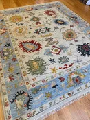 Kaoud Rugs 8.2X10.1 Rectangle Ivory OUSHAK Area Rug