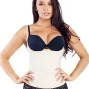 6784 MAGIC CURVES SEAMLESS HIGH CONTROL OPEN BUST CAMISOLE W/ ADJUSTABLE STRAPS (6 Pack Wholesale Price)