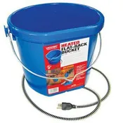 115W, 120 V Heated Flat-Back Bucket – 20 Qt.