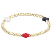 America Collection - Signature Cross Small 2mm Bracelets