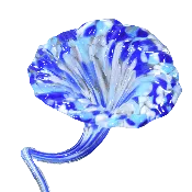 Unity Glass Keepsake Pair of Flowers