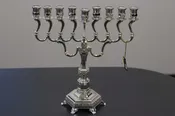 “Diamond” Menorah (Chanukkiah)