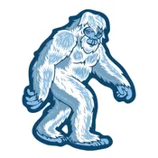 Lifestyle Yeti Sticker – Die-Cut Abominable Snowman Decal
