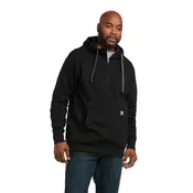 Ariat Men's Big&Tall Rebar Workman 1/4 Zip Hoodie