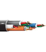 1000 Ft. Access Control Cable, Partially Shielded, Indoor/Outdoor, Multi-AWG - Black, ACC-IO-1K-BL