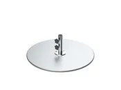 100LB  30" Dia Galvanized Steel Plate by Frankford Umbrella