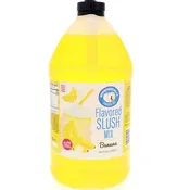 Banana – Slush Syrup Concentrate – 100% Pure Cane Sugar – Half Gallon (64 Fl oz)