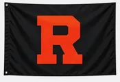 Ram Flag (orange "R" black background — Swift Printing